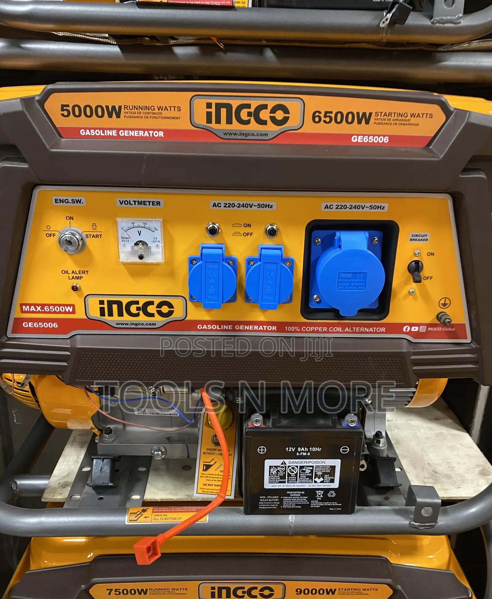 Ingco Gasoline Generator 6.5kw