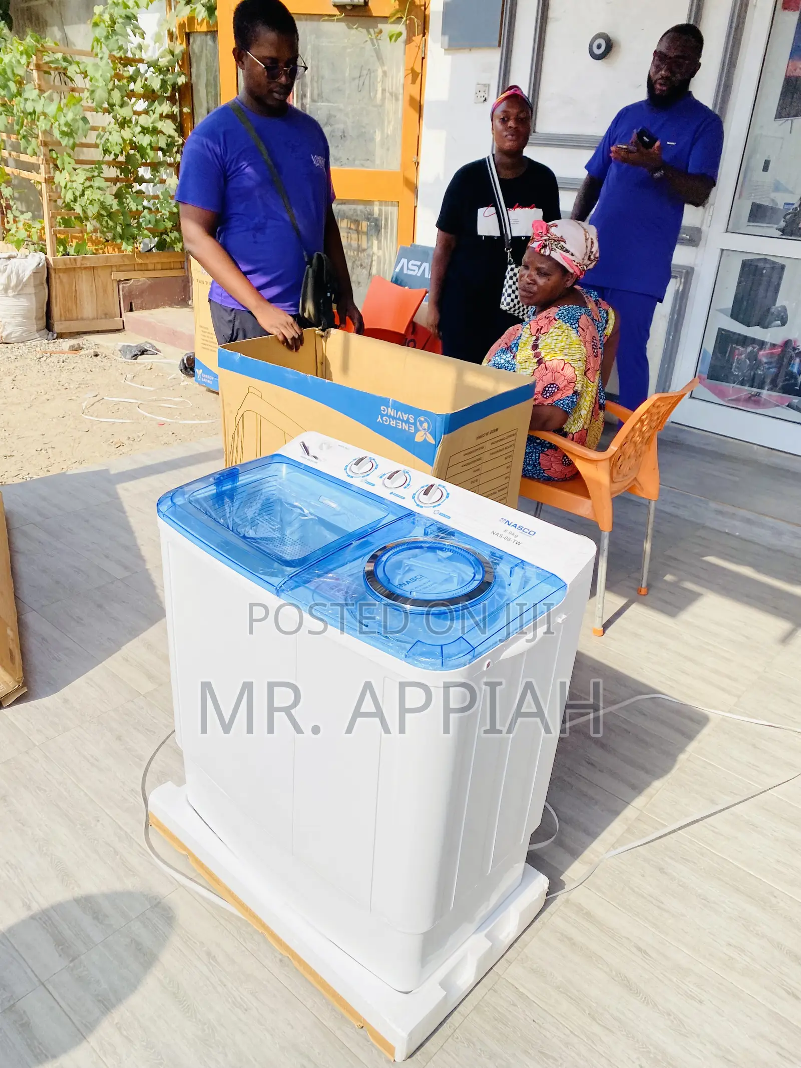 Valuable Nasco Semiautomatic Electric Washing Machine(7kg)
