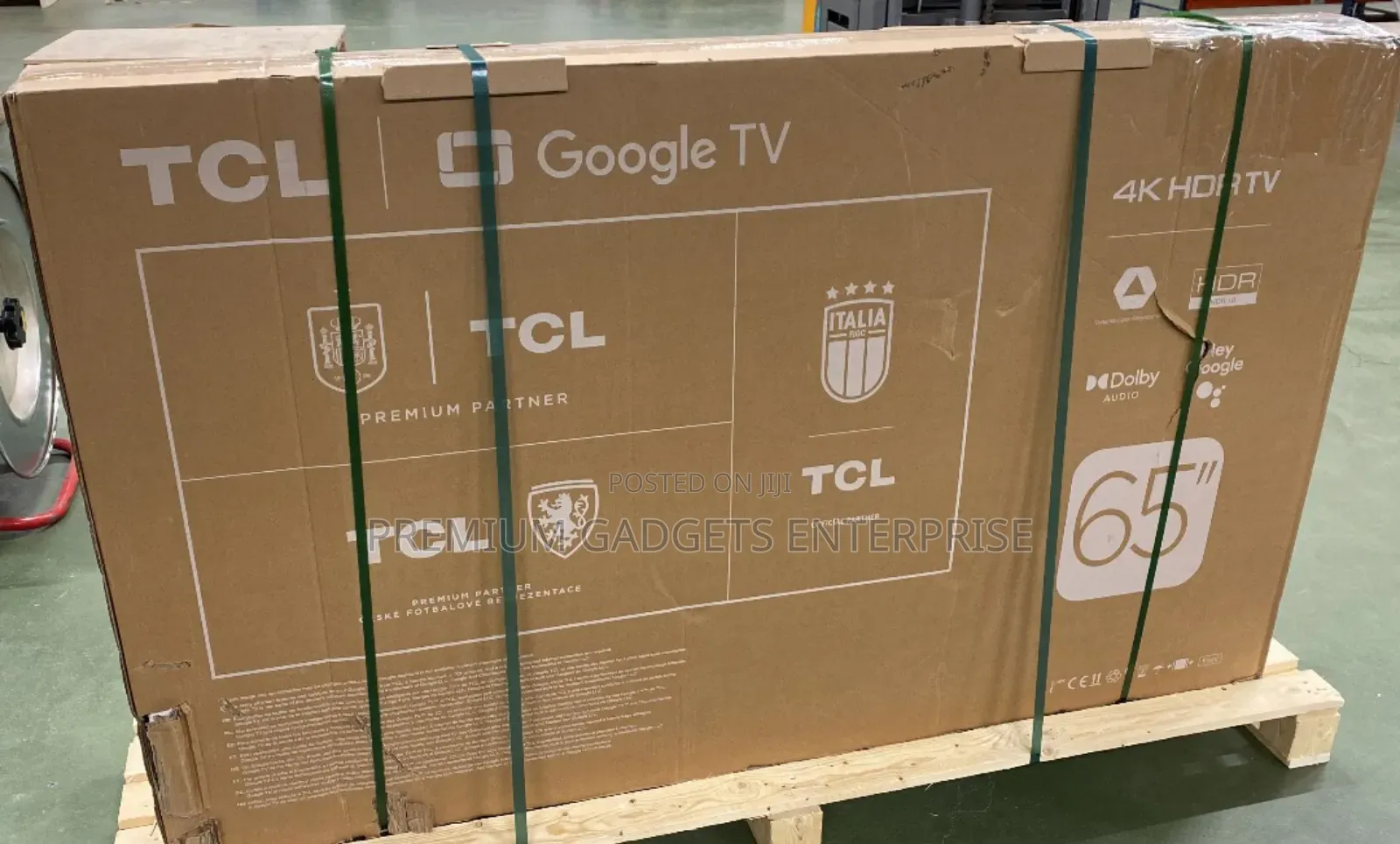 Tcl 65" Uhd Hdr Smart Google Tv, 65p755 Android,