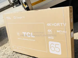 Edgeless Design TCL Android Uhd Smart 65" Television 65p755