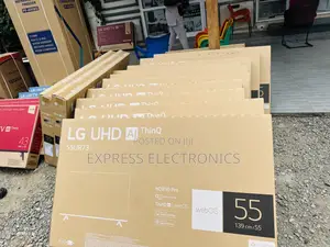 Get a New Slim UHD Smart LG 55” UR73 Television