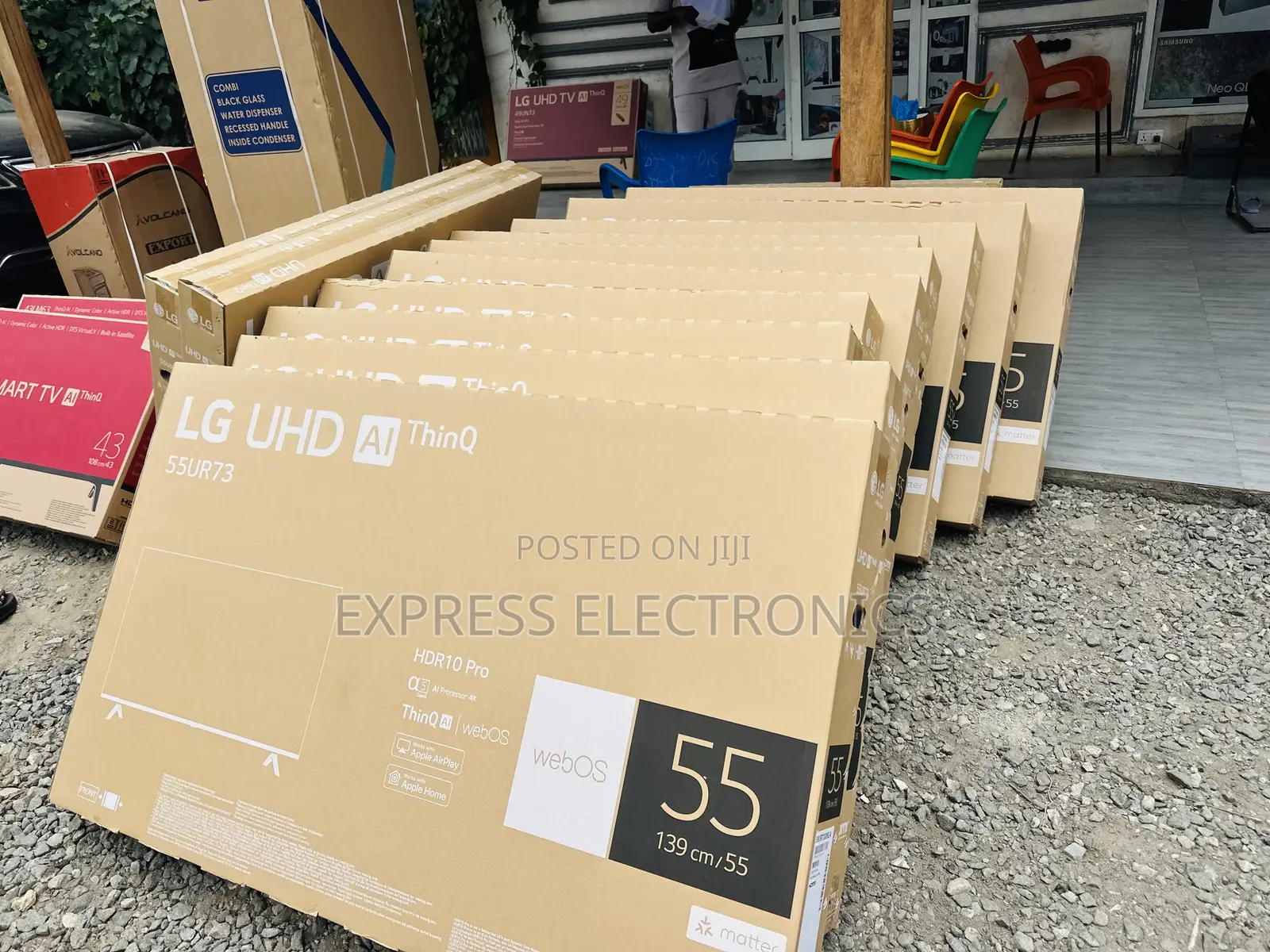 Available Now Slim LG 55”UR73 UHD Smart Glossy