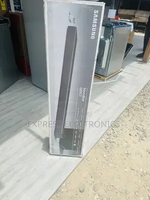 Get a New Sleek Soundbar With Woofer Samsung Q59T