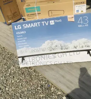 LG Brand New LM63 43 Inch Smart Led Tv