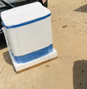 : (White:Blue) Top Load Zara Semi Automatic Washer