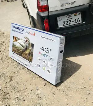 Authentic Nasco 43 Inch FHD Digital Satellite Led Tv.