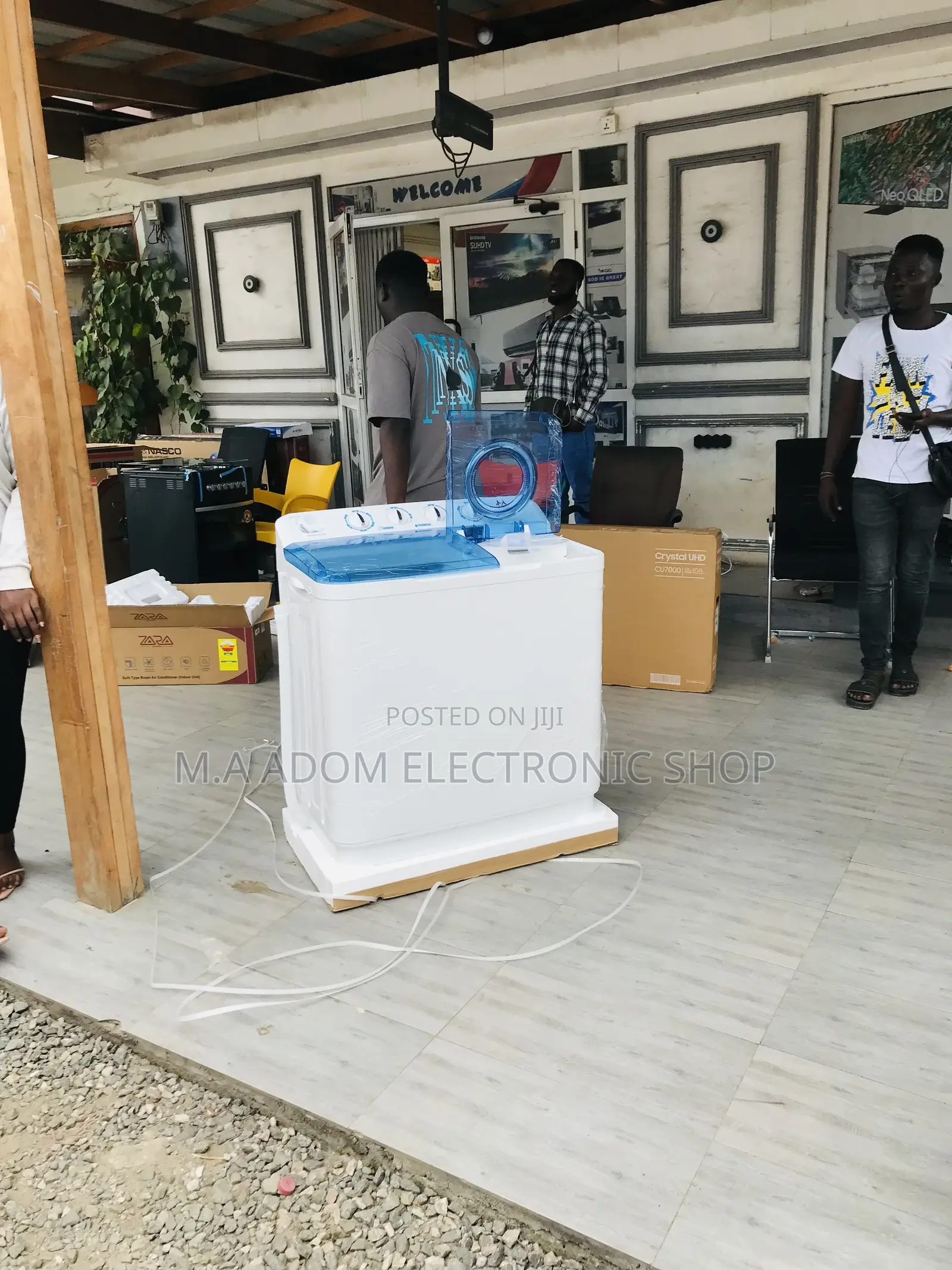 Brand New Zara 13kg Semi-Automatic Washing Machine.