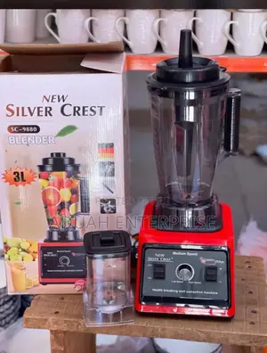 2 in 1 8000w Silver Crest Blender