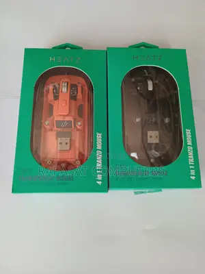 Heatz ZM17 Bluetooth + Wireless (4-in-1) Transparent Mouse