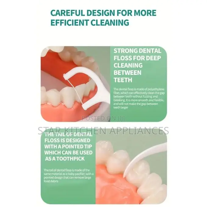 Dental Floss Toothpick 50pcs Per Box
