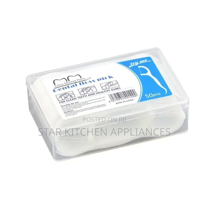 Dental Floss Toothpick 50pcs Per Box