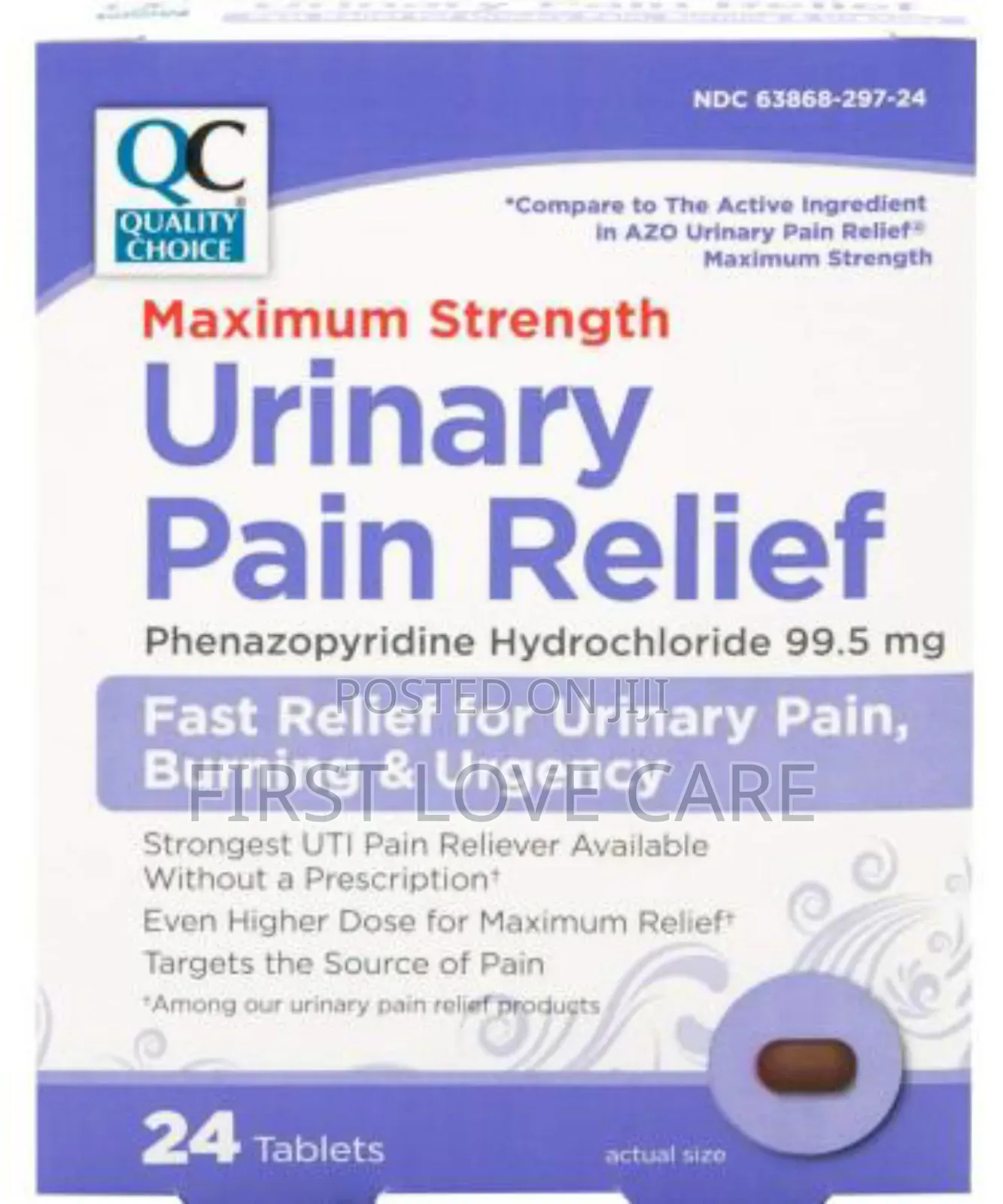 Urinary Pain Relief Maximum Strength
