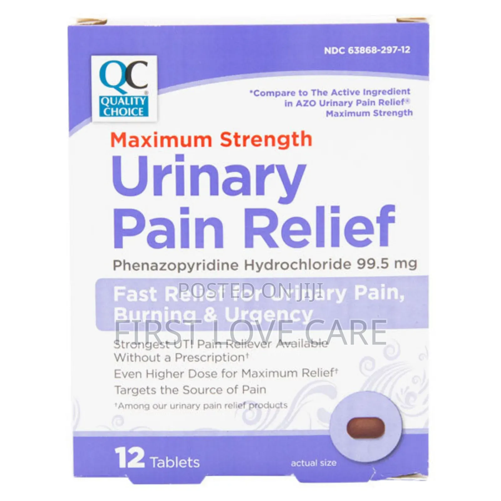 Urinary Pain Relief Maximum Strength