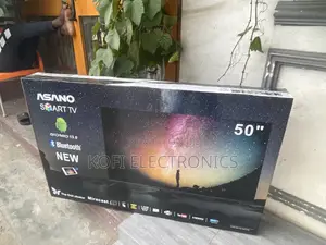 New Android 13.0 Asano 50′′ Ultra HD Smart LED TV – Black