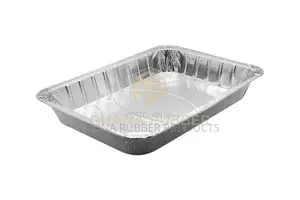 Aluminium Foil Catering Trays + Lids Medium 7000cc (50pcs)