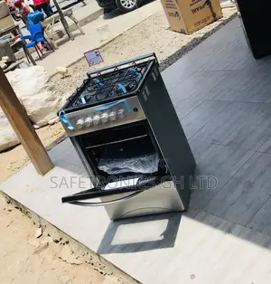 Buy Gray (50/50) 4 Gas Burner Gas With Oven Volcano Gray
