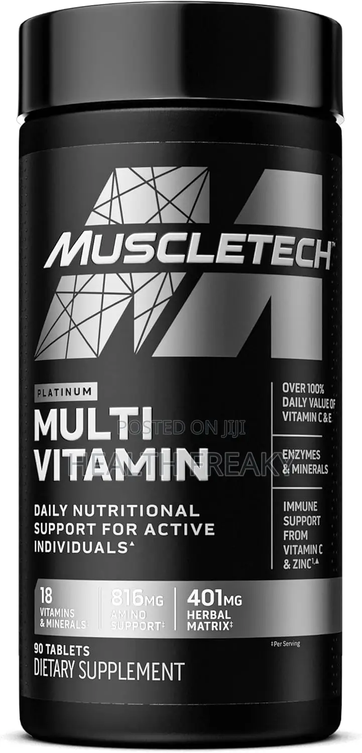 Platinum Multivitamin Immune Support Workout Supplement