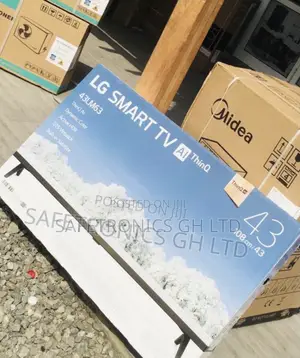 Shop Lastest LG 43 Inch Smart Sleek LM63 Led (Black) Tv