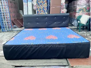 Bed Mattress Inbuilt #King Size(Leather)