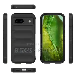 Google Pixel 8a Case Slim Rugged Black Matte Finish