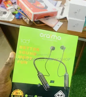 Quality Oraimo Bluetooth Neckband(Black) 