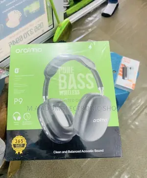 Quality Yet Affordable Oraimo Pure Bass Wireless Headphone.