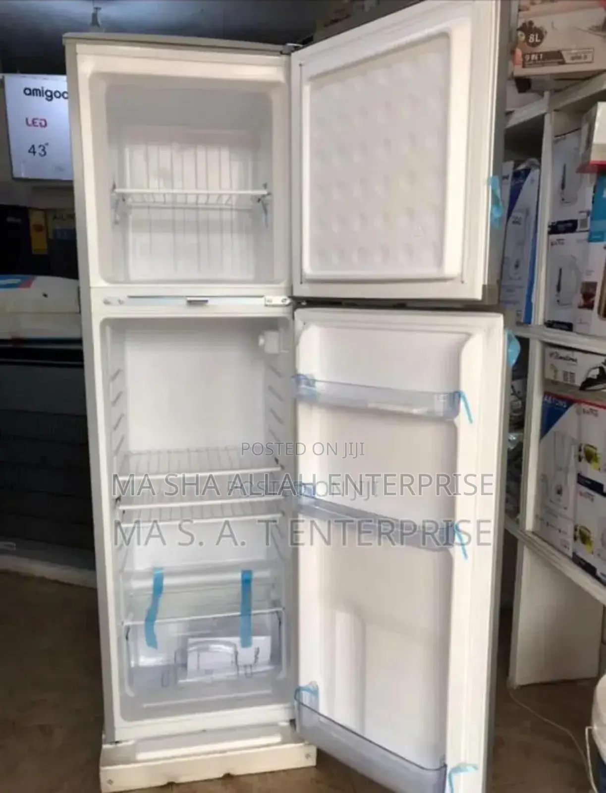 Nasco F2-22 Double Door Refrigerator