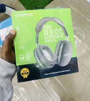 Newly in Stock Oraimo Pure Bass Wireless Bluetooth Headphone