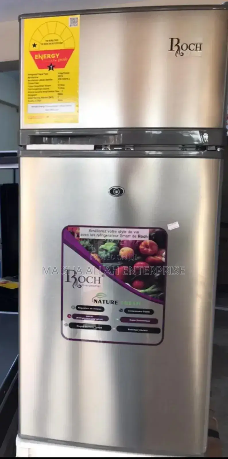 95 Liters Roch Double Door Refrigerator