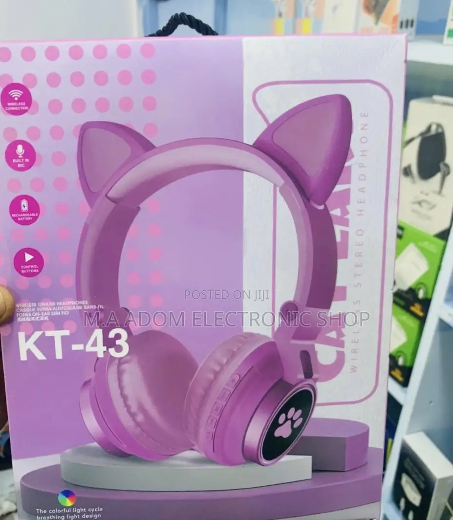 Shop Original KT-43 Wireless Stereo Headphone Set.