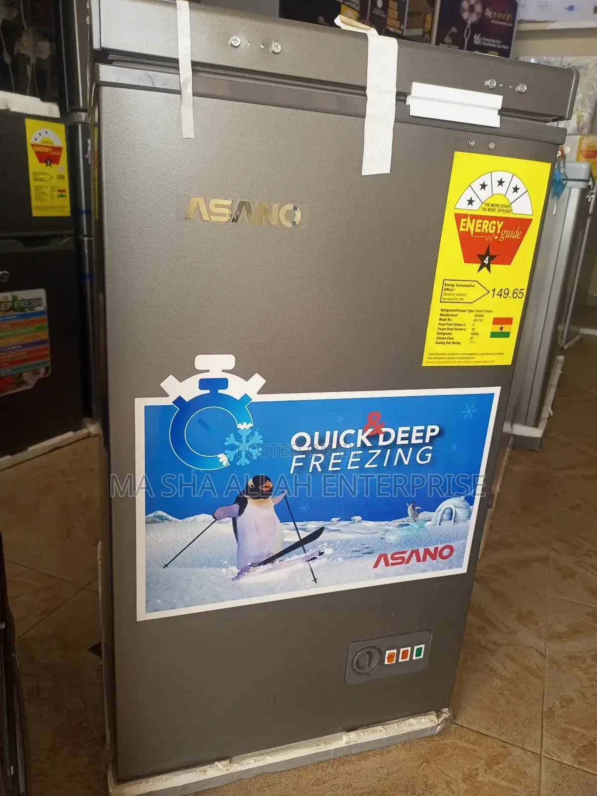 Asano 100 Liters Chest Freezer