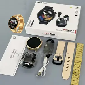 M103 Watch, Double Straps + Earbuds