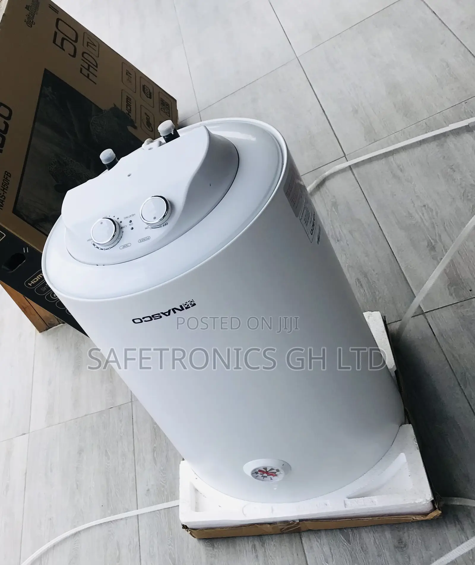  Most Adjustable (White) Nasco 50 Liters Water Heater