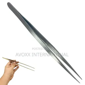Tweezers 5.5" Medium Tips Straight Pointed Utility Forceps