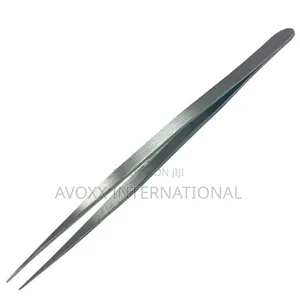 Tweezers 5.5" Medium Tips Straight Pointed Utility Forceps