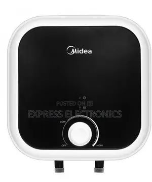 Dynamic Sleek Water Heater Midea 15L White and Black