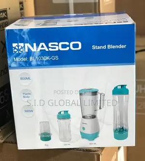 Effortless Living With Nasco BL1030K-GS Professional Blender