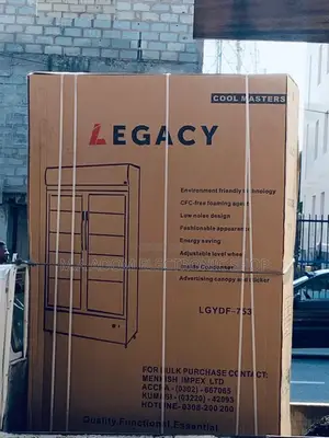 Energy Saving Legacy Double Door Display Fridge.