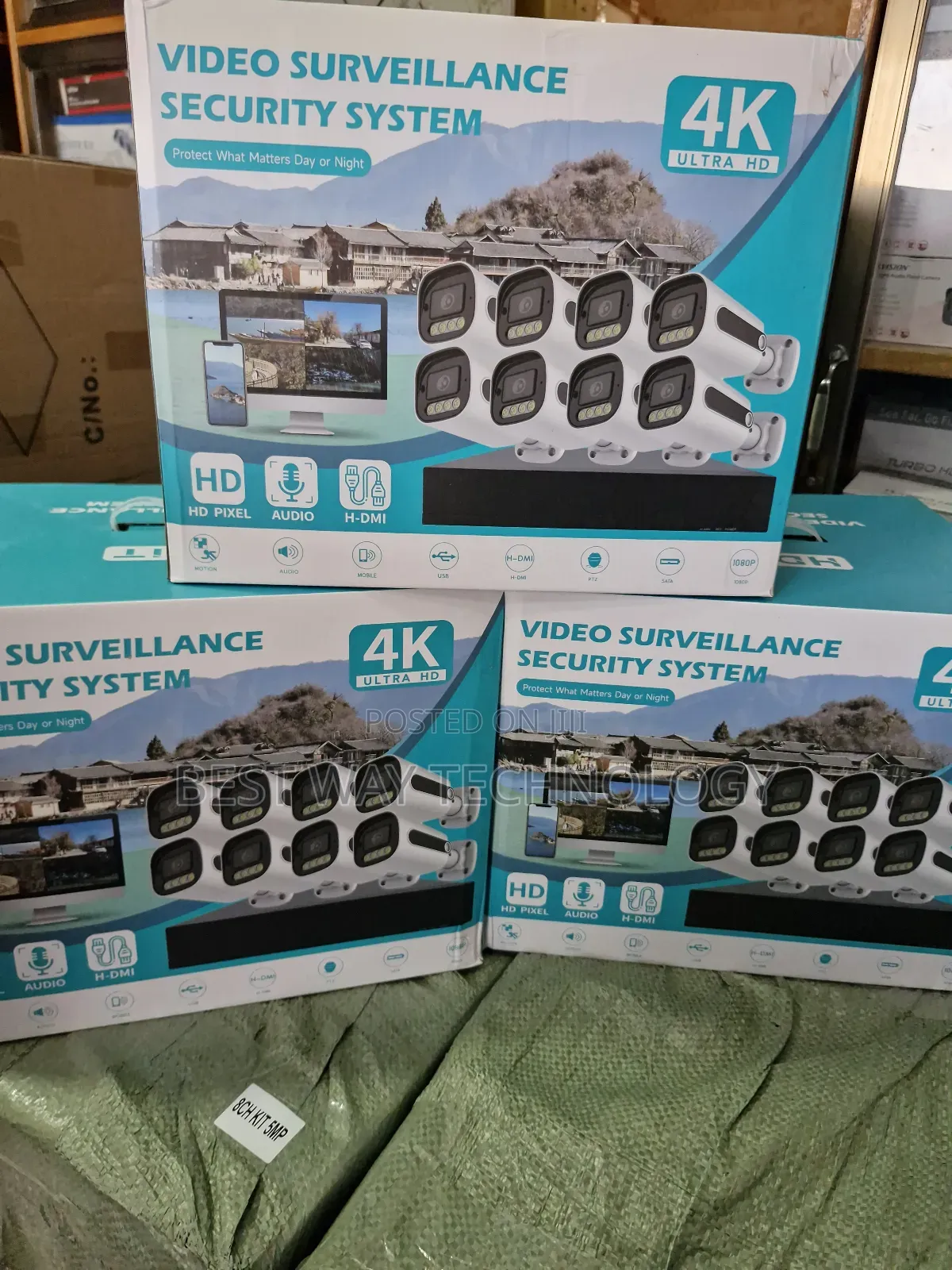 8ch Kit Full Colour With Audio 2mp