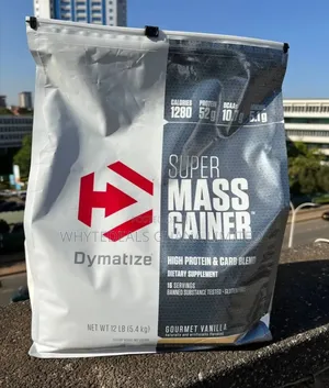 12lbs Super Weight Gainer and Muscle Strength- Dymatize Mass