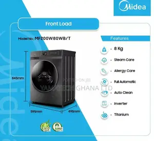 Midea 8kg With 6kg DRYER Automatic Combo Washing Machine