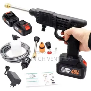Cordless High Pressure Washing Gun 8 in 1 Spraying Nozzle