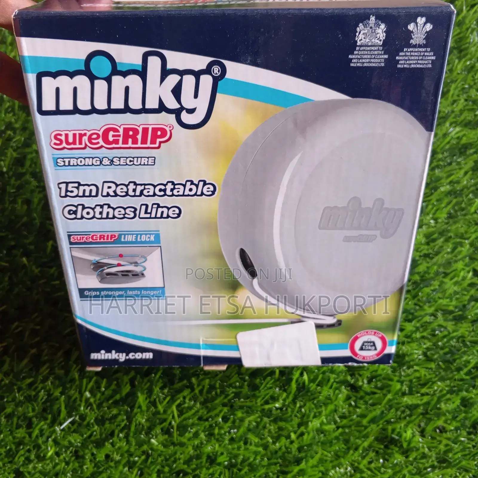 Minky Retractable Clothes Line 15m (CL12M) From Uk