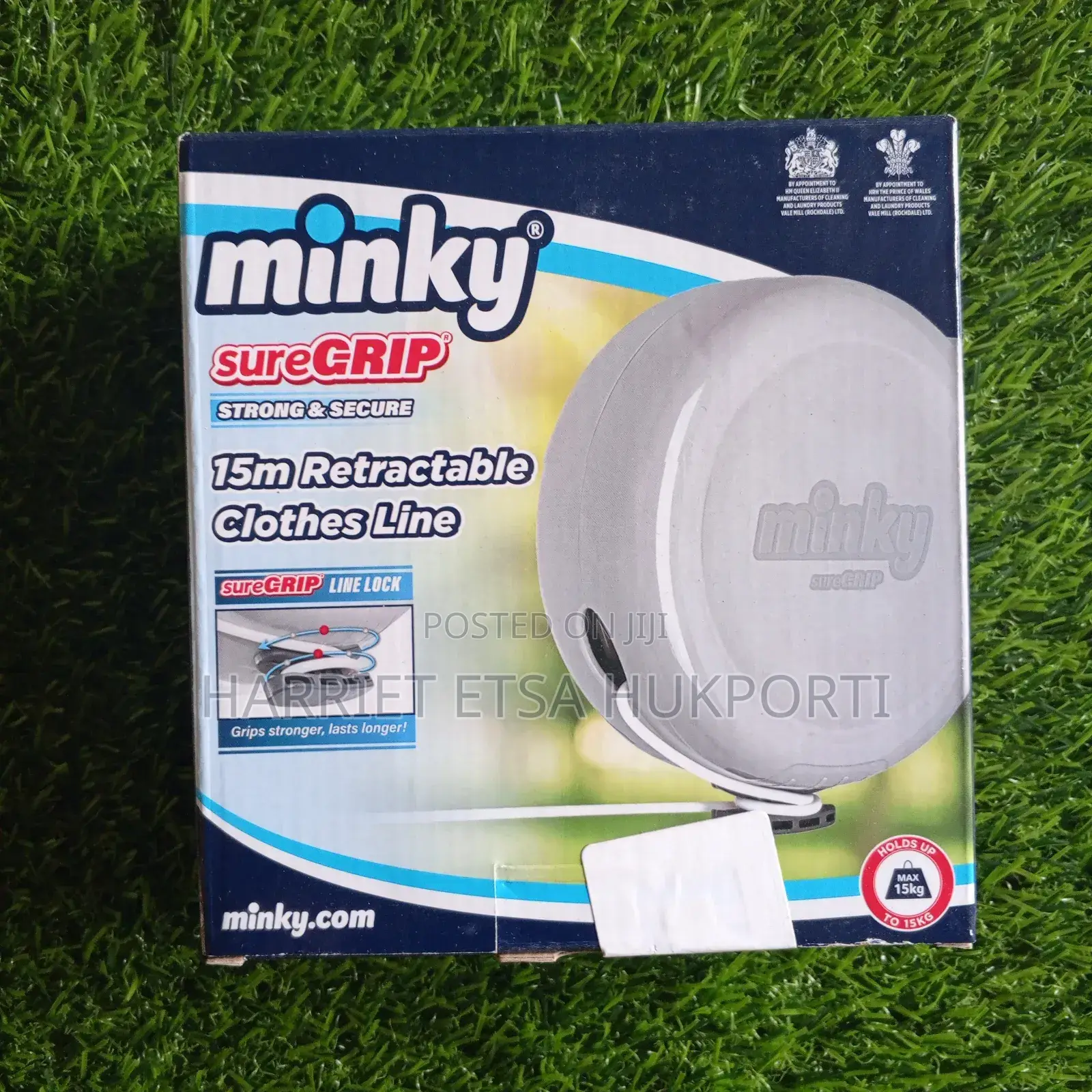 Minky Retractable Clothes Line 15m (CL12M) From Uk