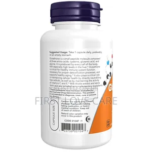 Now Glutathione 500mg Detox Support