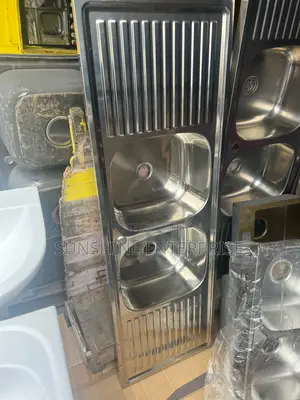 Kitchen Sink-Double Bowl Double Arm