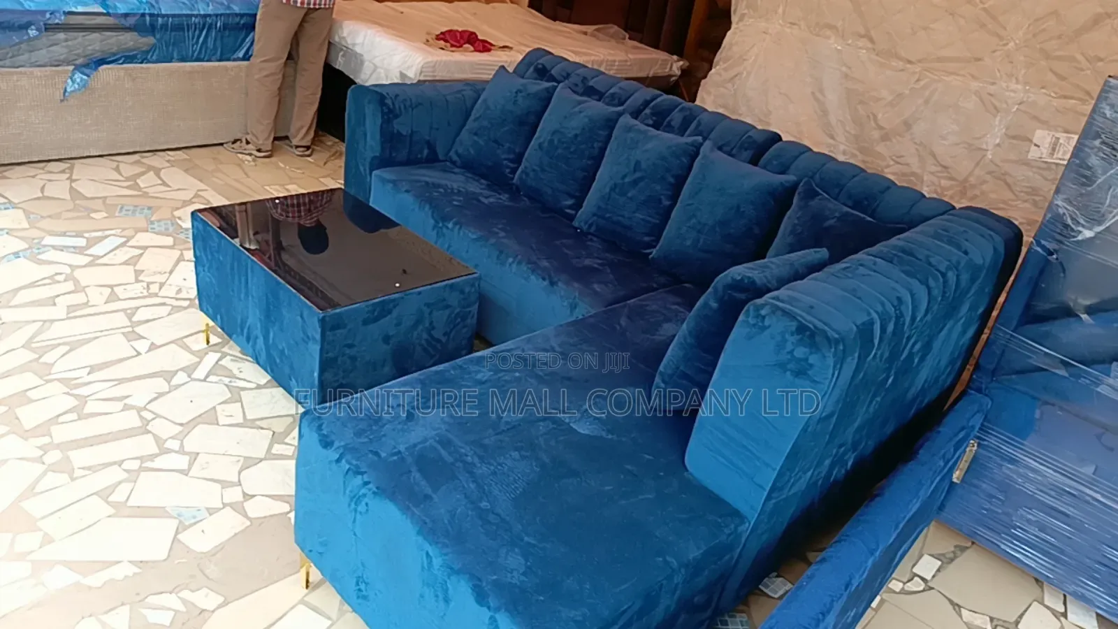 Solid Conner Sofa Available as Seen. Free Delivery