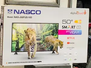 Order Nasco 50 Inch Full HD Digital Satellite Smart TV.
