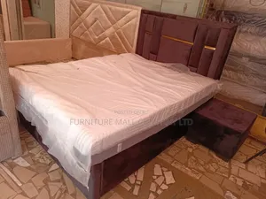 Soculent Double Bed With Mattress  . Free Delivery
