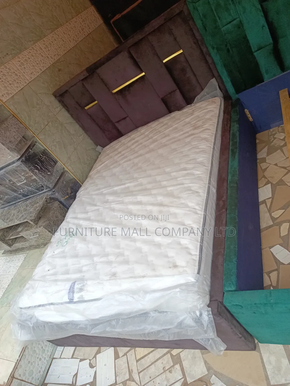 Queen Size Bed and Mattress Property Available as Seen